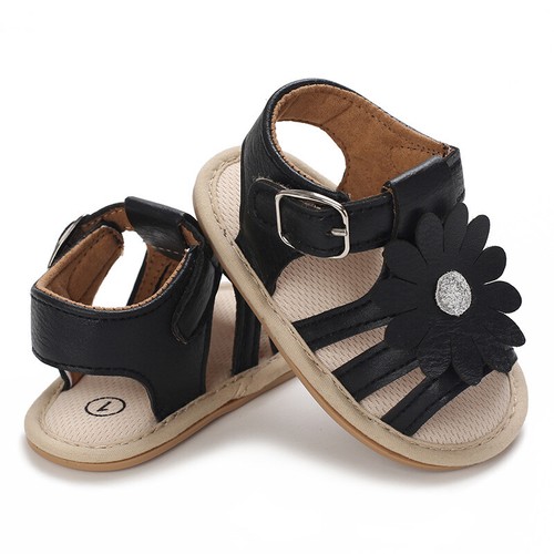 Gift Baby Girl Pram Shoes Infant Toddler Daisy Summer Sandals Trainers 3 6 9 12 - Picture 8 of 22