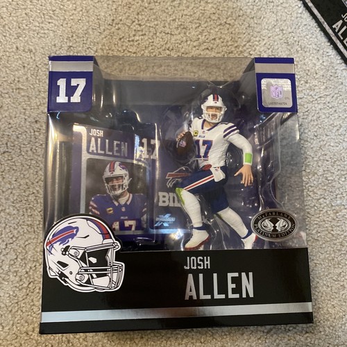 2024 McFarlane Sports Picks Josh Allen Buffalo Bills Chase Figure White Jersey