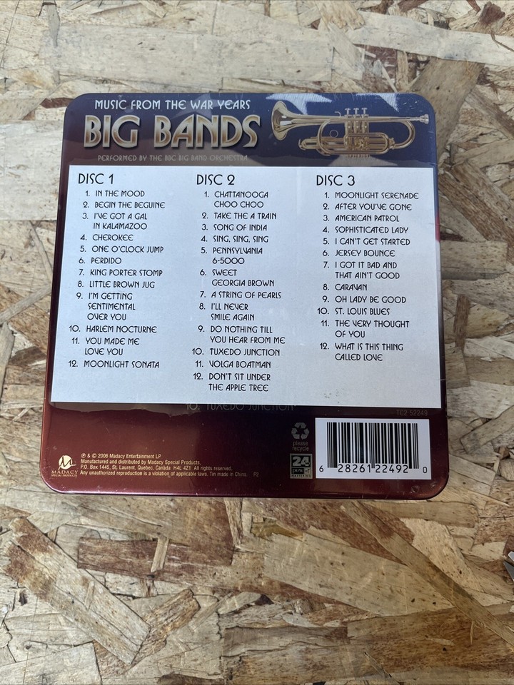 BBC Big Band Orchestra Big Band Music of the War Years (Coll) (Tin