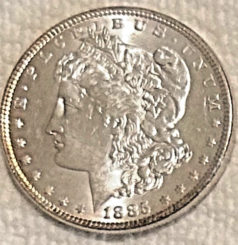 1885 P Morgan WOW one of the nicest coin I have offered BU free ship Sigma test+