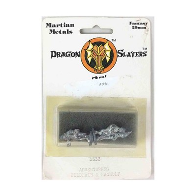 Martian Metals Dragon Slayers Mini 25m  Adventurers - Wildhair & Rannu Pack New