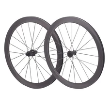  700C Road Bike Carbon Fiber Wheelset with Disc Brake Opening Vacuum Wheelset 