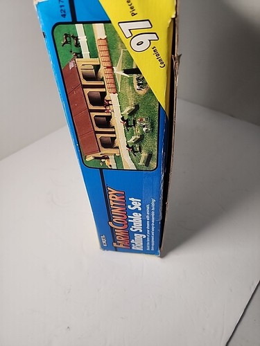 Ertl Farm Country Riding Stable Set # 4217 in Original box Missing 3 pieces - Picture 23 of 23