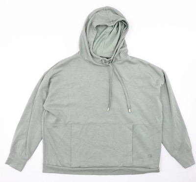 F&F Damen grüner Pullover Hoodie Größe 12