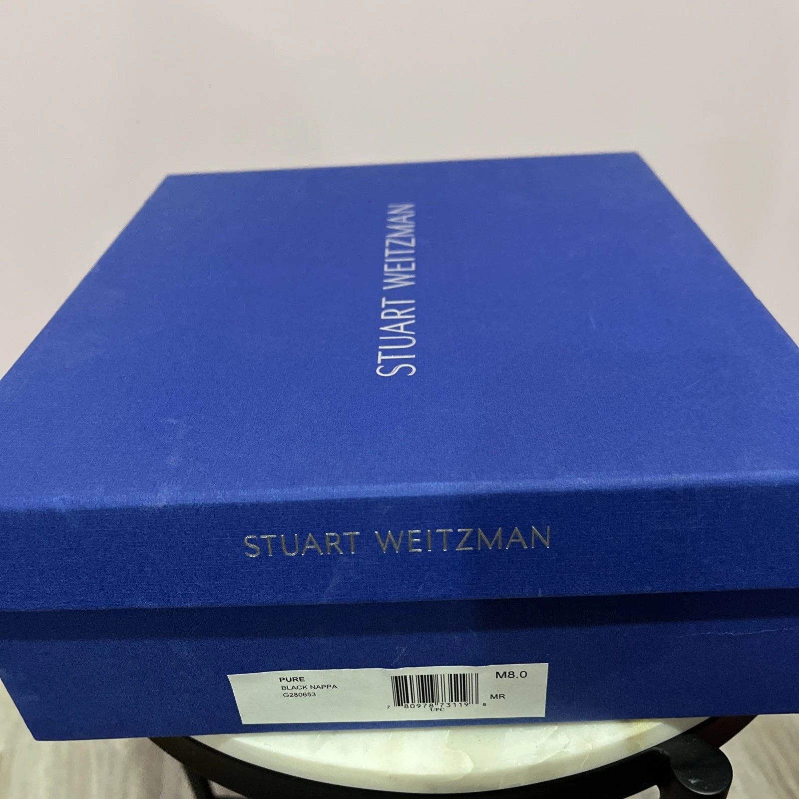 Stuart Weitzman Soho Pearl Chelsea Booties Black US 8 Pre owned