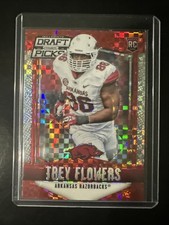 2015 Panini Prizm Collegiate Draft Picks Red Power Prizm Trey Flowers #245 10q5