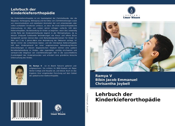 Ramya V (U. A.) | Lehrbuch Der KinderkieferorthopäDie | Taschenbuch | Deutsch-image