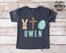 Kids Easter Comfort Tee Toddler Easter Bunny Shirt Custom Youth