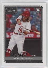 2022 Panini Three and Two Rookies /99 Brandon Marsh #107 0q3