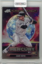 2024 Topps Cosmic Chrome Juan Soto Planetary Pursuit Mercury Yankees