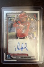2024 Bowman Chrome - Prospect Autographs Jose Fernandez #CPA-JF (AU, RC)