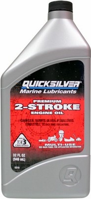 858021 Quicksilver Marine 2-Takt Außenborder Öl TCW3 32 flüssige Unzen UK-Bestand