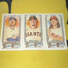 2025 Topps Allen & Ginter Scherzer, Adames,   Bohm Lot