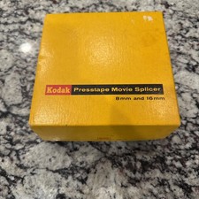 Kodak Presstape Movie Splicer 8mm And 16mm Original Box No 64 Vintage USA Made
