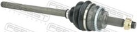 Febest Gelenksatz, Antriebswelle 0114-ZZT251A48LH FüR Toyota