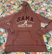 League Alabama Bama Crimson Roll Tide University Hoodie Shirt Large