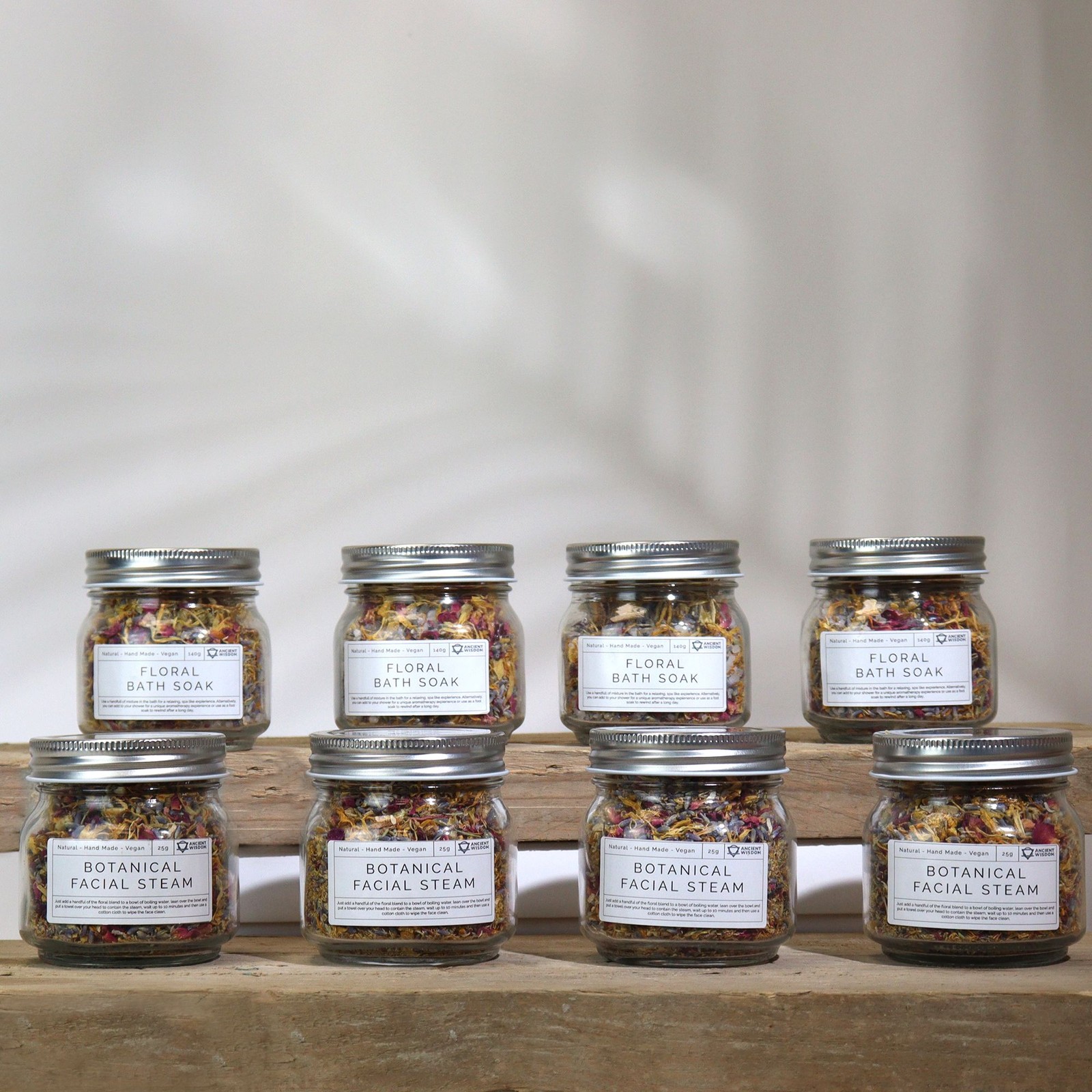 Ancient Wisdom Natural Botanical Floral Bath & Foot Soak 140G - Image 3