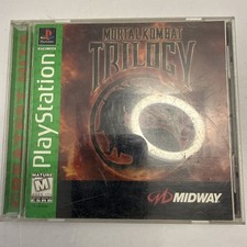 Mortal Kombat Trilogy (PlayStation 1, 1996) Greatest Hits, Good CIB