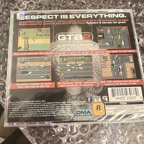 Grand Theft Auto 2 PlayStation 1 New Sealed! ๐ฅ๐ฅ - Picture 4 of 5