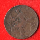FRANCE 10 CENTIME 1914