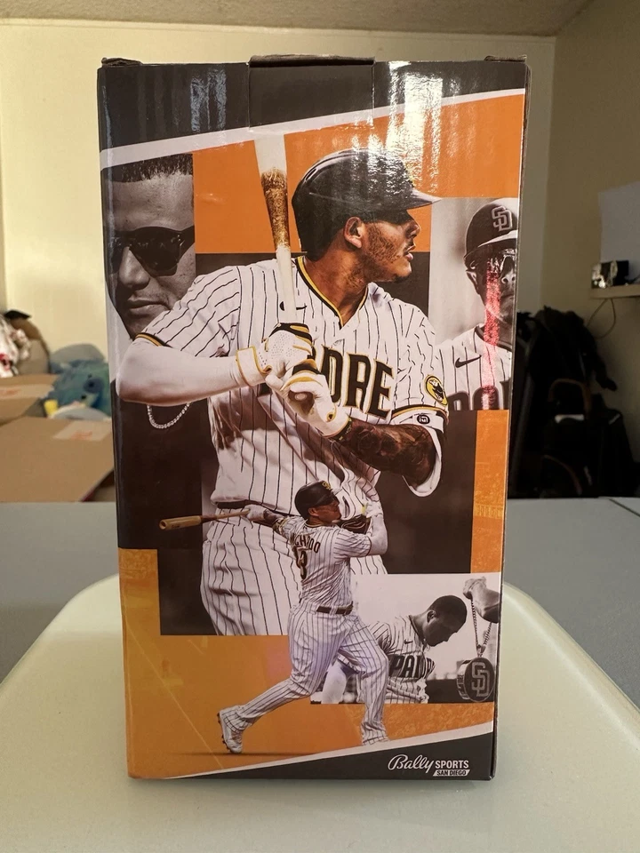 Manny Machado - 2022 Bubble Gum - San Diego Padres Bobblehead - SGA - NEW !! - Image 2 of 4