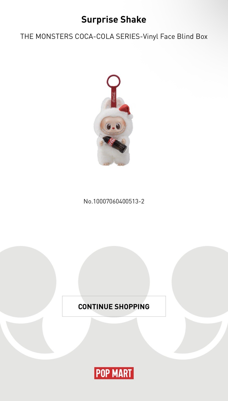 POPMART Labubu Coca-Cola