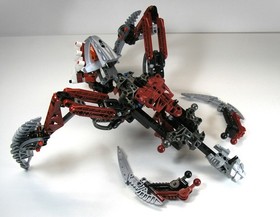 LEGO Bionicle Titans Vezon & Fenrakk Parts Lot from set #8764 incomplete