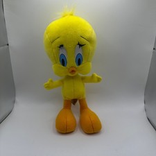 Applause Looney Tunes Tweety Bird Plush Yellow Stuffed Animal Toy 1994