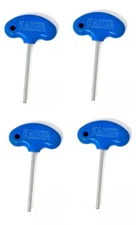 Lot of 4 – BIG KAISER 3 mm T-Handle Hex Keys – Metric Allen Wrench – 3mm