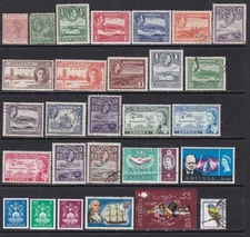 Collection of Antigua - Mint and Used + Souvenir Sheet - Nice