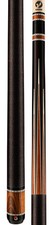 Viking OV0400 Pool Cue Rosewood, Linen Wrap, ViKORE Shaft, 18 21 oz, USA Made