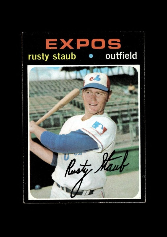 1971 Topps Set-Break #560 Rusty Staub EX-EXMINT *GMCARDS*