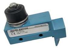 Honeywell BZE6-2RN Microswitch, Plunger Actuator, Metallic, 9 ozf Op Force
