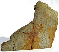 METEORIT ALETAI 745g Widmanstätten Struktur