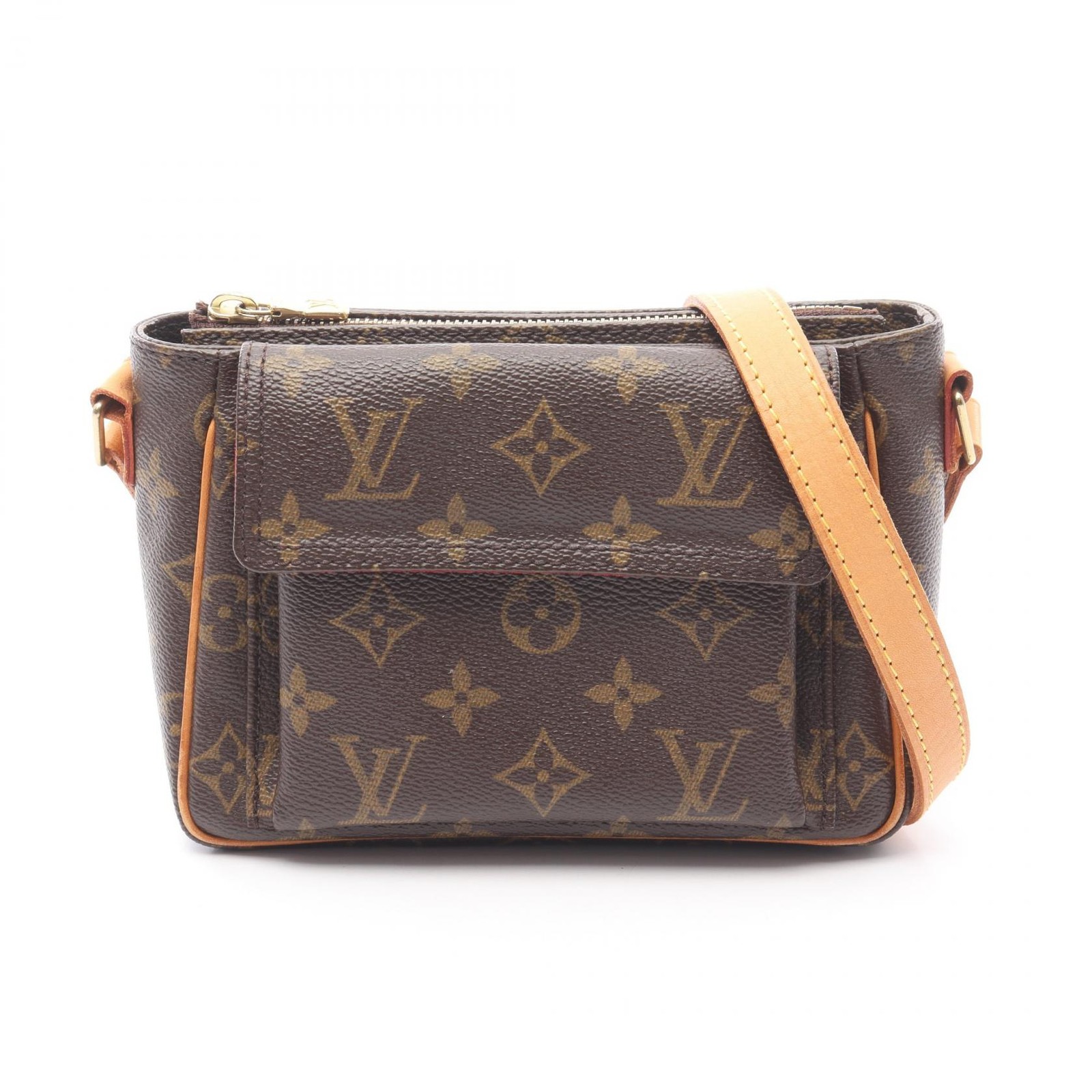 LOUIS VUITTON VivaCite PM Crossbody Shoulder Bag M51165 Monogram Canvas Used LV