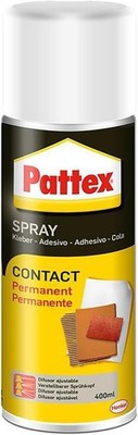 Pattex Sprühkleber Power Spray Permanent Klebstoff Farblos Dose 400ml