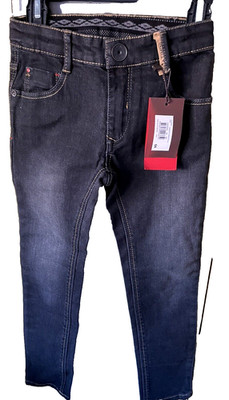 NWT CATIMINI BOYS BLUE JEANS Sz 6 BRAND NEW WITH TAGS ''ITS A SMALL WORLD''NEWTAGS