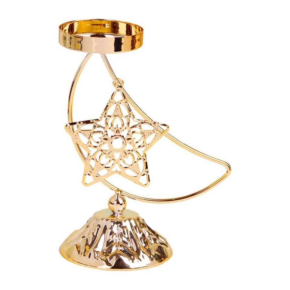 Eid Mubarak Tealight Candle Holder Home Table Decor Ramadan Kareem Decoration - Image 4 of 4