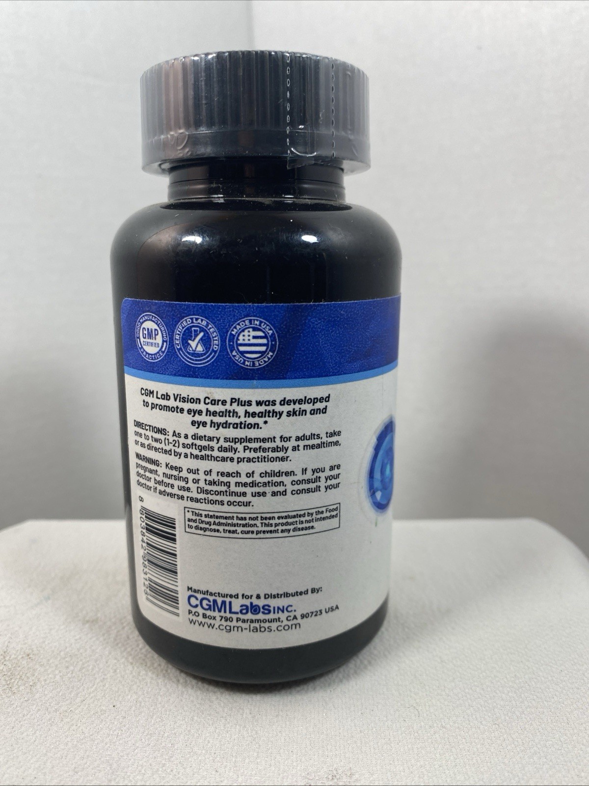 Vison Care Plus - Complete Dietary Supplement for Your Vision- Lutein 20mg 1/26