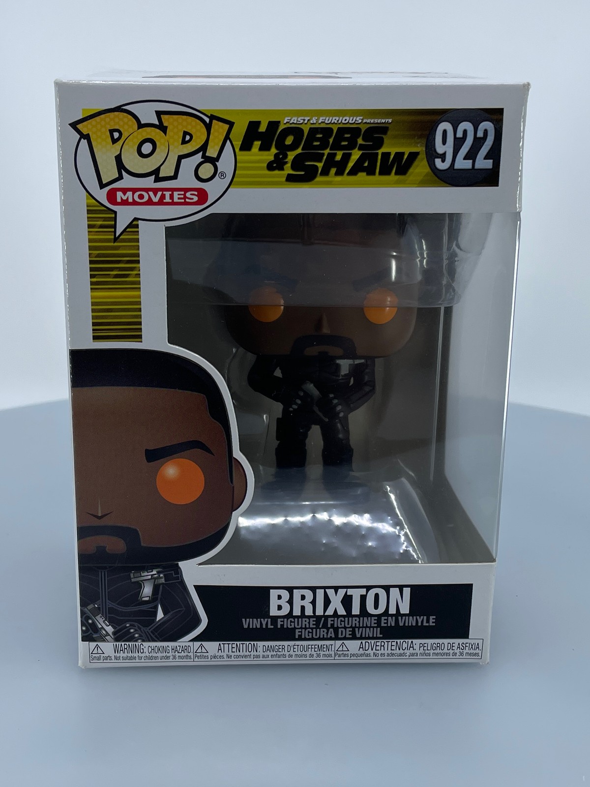 Sale Brixton With Orange Eyes #922 Damaged Box See Pics