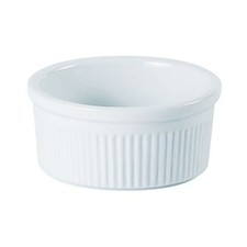 12pcs White Porcelain Ramekins 2oz/ 4oz/ 6oz Round Souffle Oven Baking Dishes