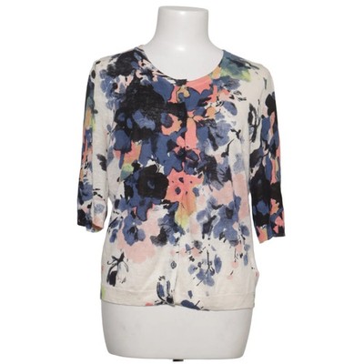 Cynthia Rowley, Strickjacke, Damen, Größe: L, Weiß/Mehrfarbig, Leinen #VU0