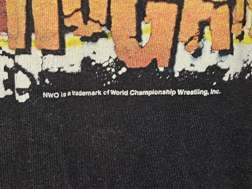 T-SHIRT VINTAGE ANNI 90 WCW HOLLYWOOD HULK HOGAN NUOVA SENZA ETICHETTE WWE WWF WRESTLING TEE LARGE - Foto 2 di 3