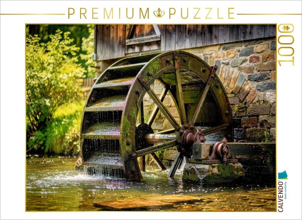 Calvendo Puzzle A Motif From The Nature And Water Mills Calendar | 1000 Pieces,-image