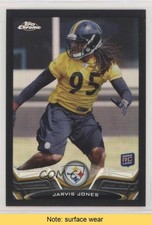 2013 Topps Chrome Black Refractor 4/299 Jarvis Jones #31 READ 4c6
