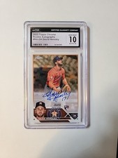 2023 Topps Chrome Baseball David Hensley Rookie Autograph CGC 10 GS1165