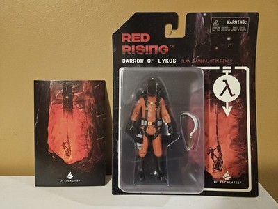  RED RISING Darrow of Lykos Helldiver Action Figure - PIERCE BROWN Kickstarter
