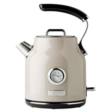 Haden Dorset 1.7 Liter Electric Kettle with Auto Shut Off, Beige (Used)