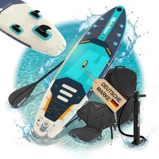 Stand Up Paddle-Board SUP aufblasbar 200kg mit Sitz Surfbrett Standup Paddling