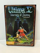 Ultima V: Warriors of Destiny Commodore 64 128 Big Box 1988 Complete image